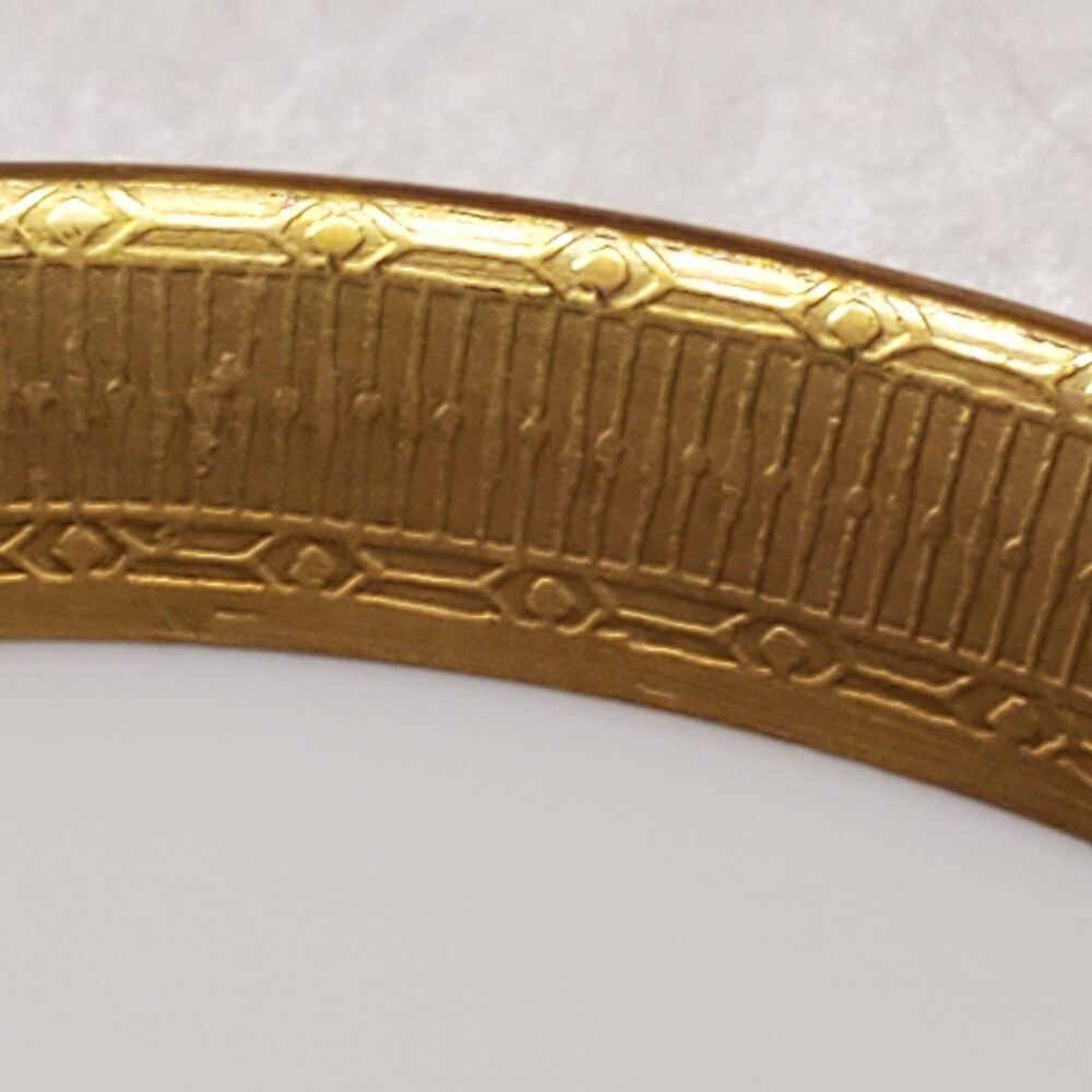 Royal Worcester Durham Pattern Gold Encrusted Bone China Bread Plate 6" 1963 - Picture 6 of 6